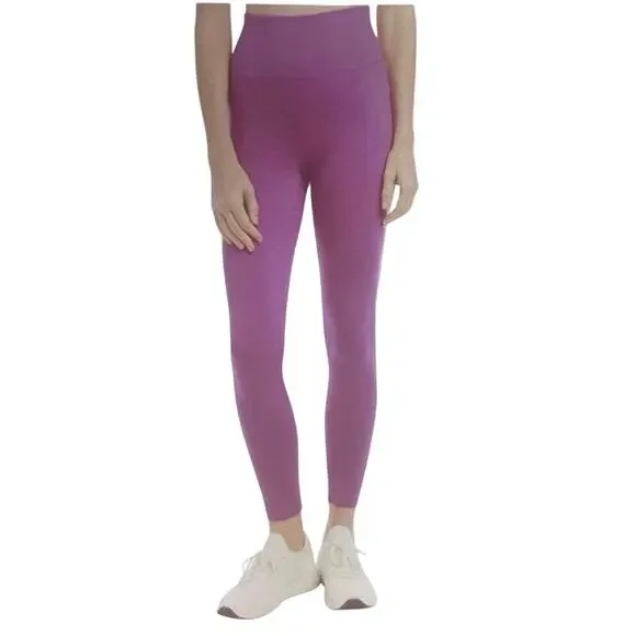 Danskin Women’s Pink High Rise Leggings Medium - Picture 2 of 5